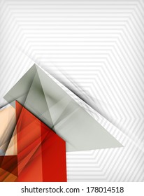 Geometrical shape abstract background. For business background | numbered banners | business lines | graphic website | mobile app