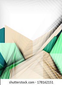 Geometrical shape abstract background. For business background | numbered banners | business lines | graphic website | mobile app