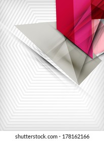 Geometrical shape abstract background. For business background | numbered banners | business lines | graphic website | mobile app