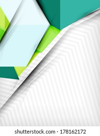 Geometrical shape abstract background. For business background | numbered banners | business lines | graphic website | mobile app