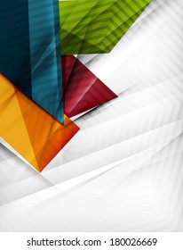 Geometrical shape abstract background. For business background | numbered banners | business lines | graphic website | mobile app