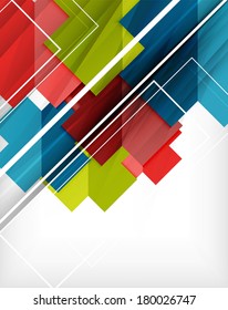 Geometrical shape abstract background. For business background | numbered banners | business lines | graphic website | mobile app