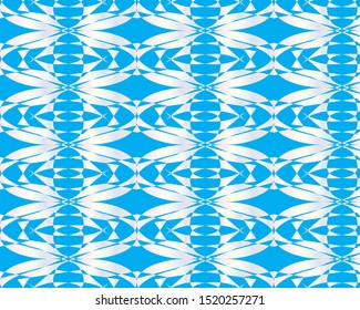 Geometrical shape pattern design for fabric and wallpaper
