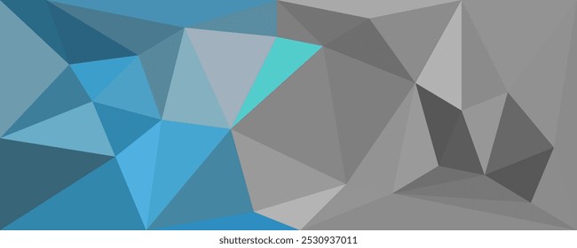 Banner abstrato do plano de fundo poligonal da forma geométrica
