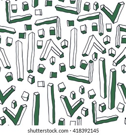 geometrical shapes, abstract background, pattern, 