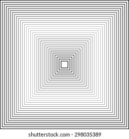 Geometrical Square Lines Vector Background . Striped Overlay Texture .