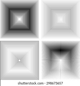 Geometrical Square Lines Vector Background . Striped Overlay Texture .