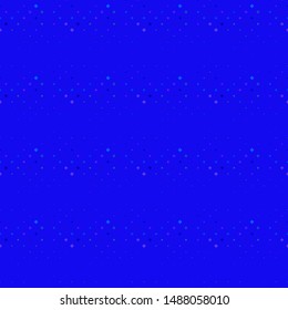 Geometrical square pattern background - blue vector graphic from diagonal squares