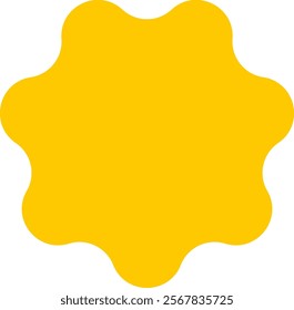 Geometrical Star Shape Vector Illustration
