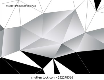 Geometrical texture. Abstract polygonal background. Triangles background