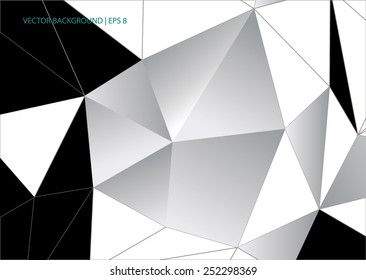 Geometrical texture. Abstract polygonal background. Triangles background