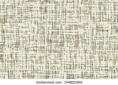 Geometrical texture Green pattern on Beige Background. Vector abstract Illustration.