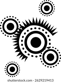Geometrical Unique Pattern Design, laser cut, cricut, engraving, Wood cutting, Digital, cnc cut, Eps file