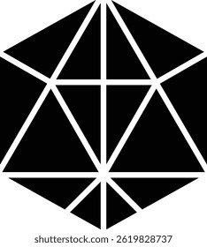 Geometrical vector icon. Can be used for printing, mobile and web applications.