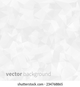 Geometrical vector triangular background. Vector illustration EPS8