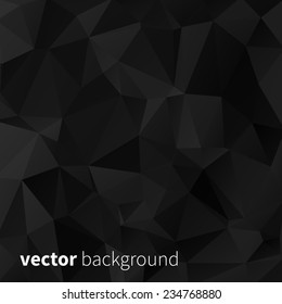 Geometrical vector triangular background. Vector illustration EPS8