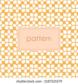 geometrical vectorial floral pattern background