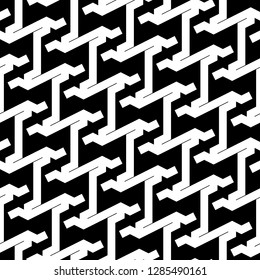 Geometrical wallpaper. Digital paper, textile print, web design, abstract backdrop. Seamless pattern. Modern backdrop. Figures ornament. Geometric motif. Vector.