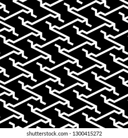 Geometrical wallpaper. Modern backdrop. Digital paper, textile print, web design, abstract backdrop. Figures ornament. Seamless pattern. Geometric motif. Vector