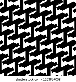 Geometrical wallpaper. Modern backdrop. Figures ornament. Seamless pattern. Digital paper, textile print, web design, abstract backdrop. Geometric motif. Vector