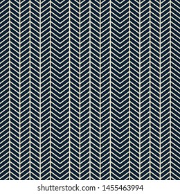Geometrical zigzag seamless pattern - fabric design collections