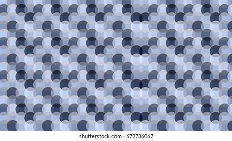 Geometrically constructed background of blue circles and ellipses. Abstract background