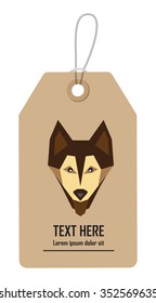 Geometric-dog tags
