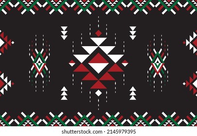 Geometrics ethnic seamless pattern in tribal, folk embroidery, and Mexican style. Aztec geometric art ornament print. Design for background, wallpaper fabric, clothing, scarf, carpet. Turkish pattern.