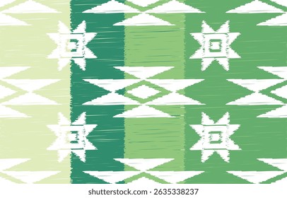 Geometrics Ikat ethnic design.colorful Ikat 
 seamless pattern in tribal, folk embroidery abstract wave art. ornament print. Ikat Design for wallpaper,carpet, clothing, fashion, fabric.