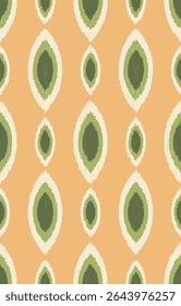 Geometrics Ikat ethnic design.colorful Ikat 
 seamless pattern in tribal, folk embroidery abstract wave art. ornament print. Ikat Design for wallpaper,carpet, clothing, fashion, fabric.