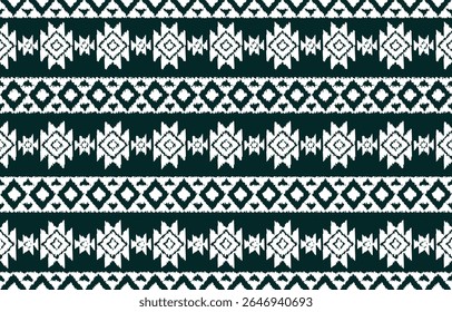 Geometrics Ikat ethnic design.colorful Ikat 
 seamless pattern in tribal, folk embroidery abstract wave art. ornament print. Ikat Design for wallpaper,carpet, clothing, fashion, fabric.