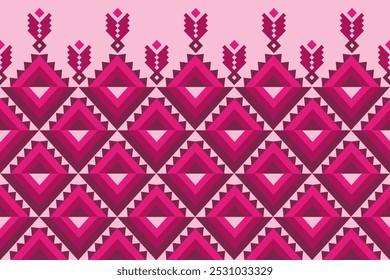 Geometric,seamless pattern, Navajo, traditional ethnic, fabric pattern for textiles, rugs, wallpaper, clothing, sarong, batik, wrapping, embroidery, print, background, cover,red patterns