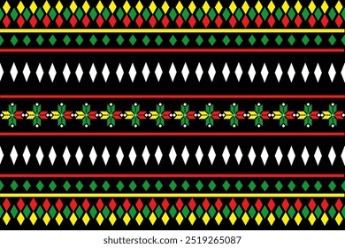  Geometric,Thai,seamless pattern, Navajo, traditional ethnic, fabric pattern for textiles, rugs, wallpaper, clothing, sarong, batik, wrapping, embroidery, print, background, cover, illustration, vecto