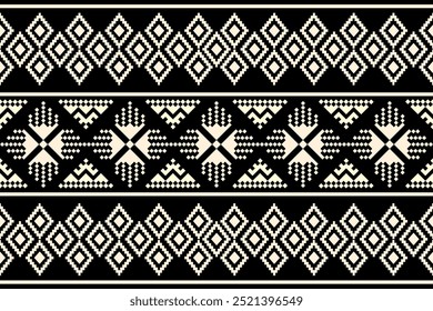 Geometric,Thai,seamless pattern, Navajo, traditional ethnic, fabric pattern for textiles, rugs, wallpaper, clothing, sarong, batik, wrapping, embroidery, print, background, cover, illustration, vector