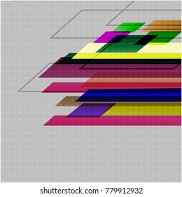 Geometry Abstract Background.You can use it for the background presentation and advertisement.