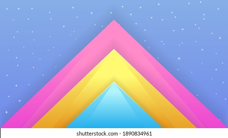 Geometry abstract background with colorful background. Vector background. Eps 10