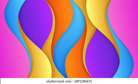 Geometry abstract background with colorful background. Vector background. Eps 10