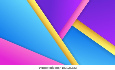 Geometry abstract background with colorful background. Vector background. Eps 10