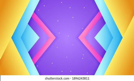 Geometry abstract background with colorful background. Vector background. Eps 10