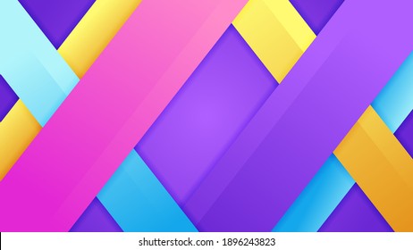Geometry abstract background with colorful background. Vector background. Eps 10