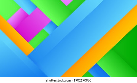 Geometry abstract background with shadow on edge background. Vector background. Eps10