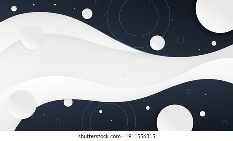 Geometry abstract background with shadow on edge background. Vector background. Eps10