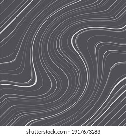 Geometry abstract background with stripes. Curved lines.