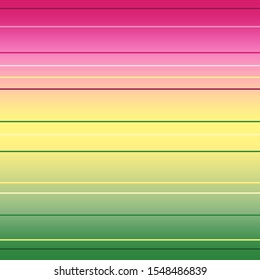 Geometry abstract background with stripes. Various horizontal lines. Gradient paint
