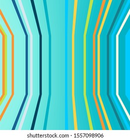 Geometry abstract background with stripes. Various vertical lines. Gradient paint