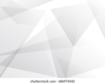 Geometry Abstract White Modern Background