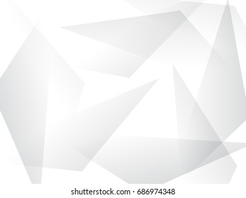 Geometry Abstract White Modern Background