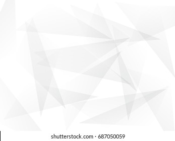 Geometry Abstract White Modern Background