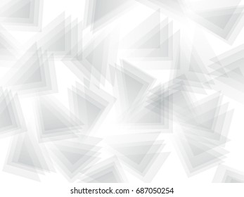 Geometry Abstract White Modern Background