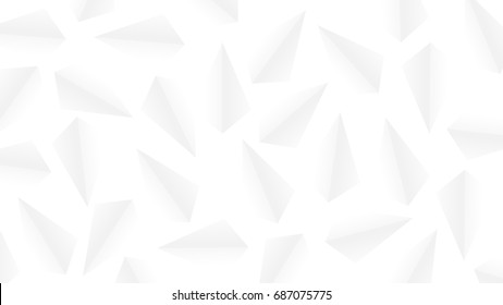 Geometry Abstract White Modern Background
